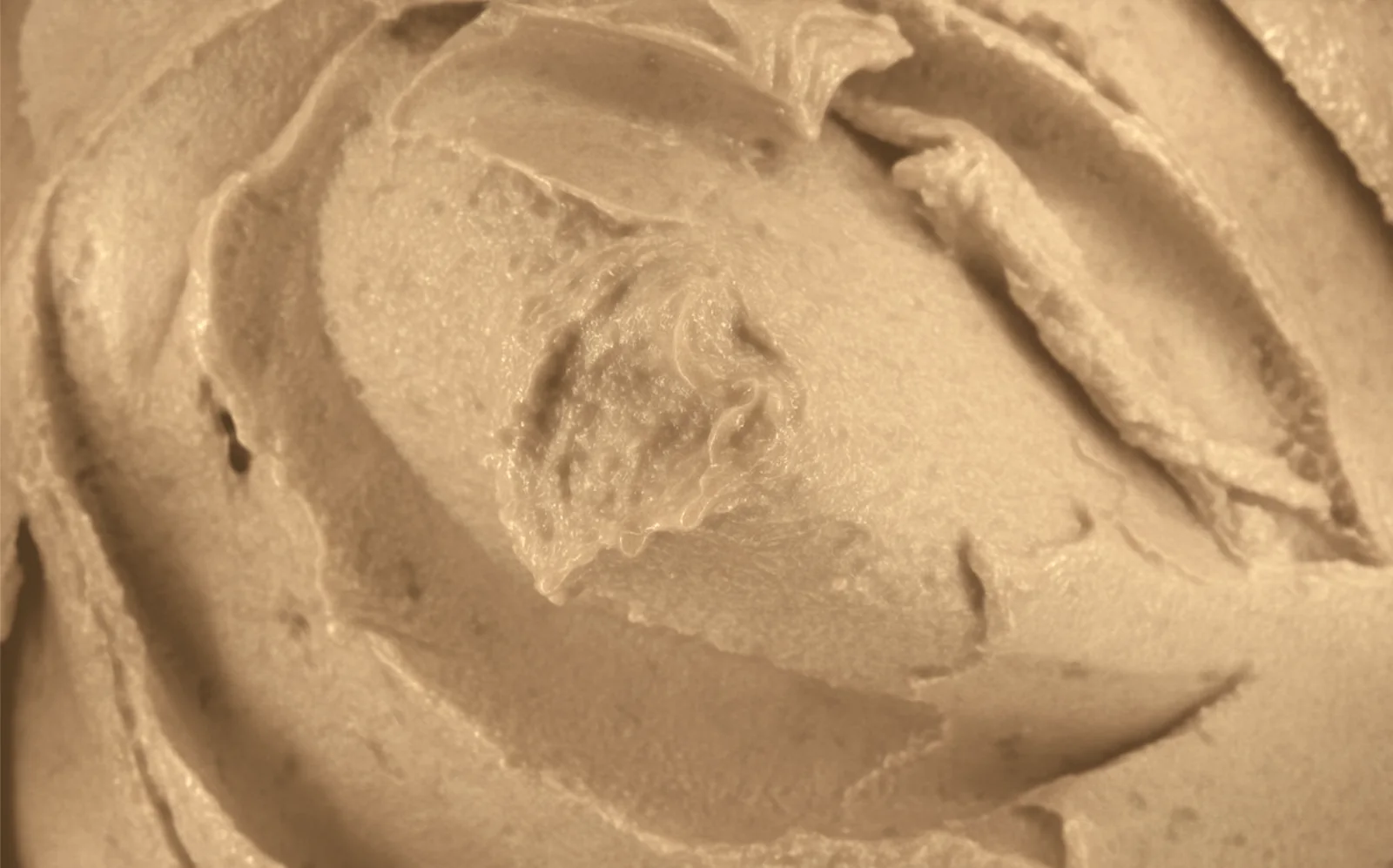 noisettes torréfiées et glace