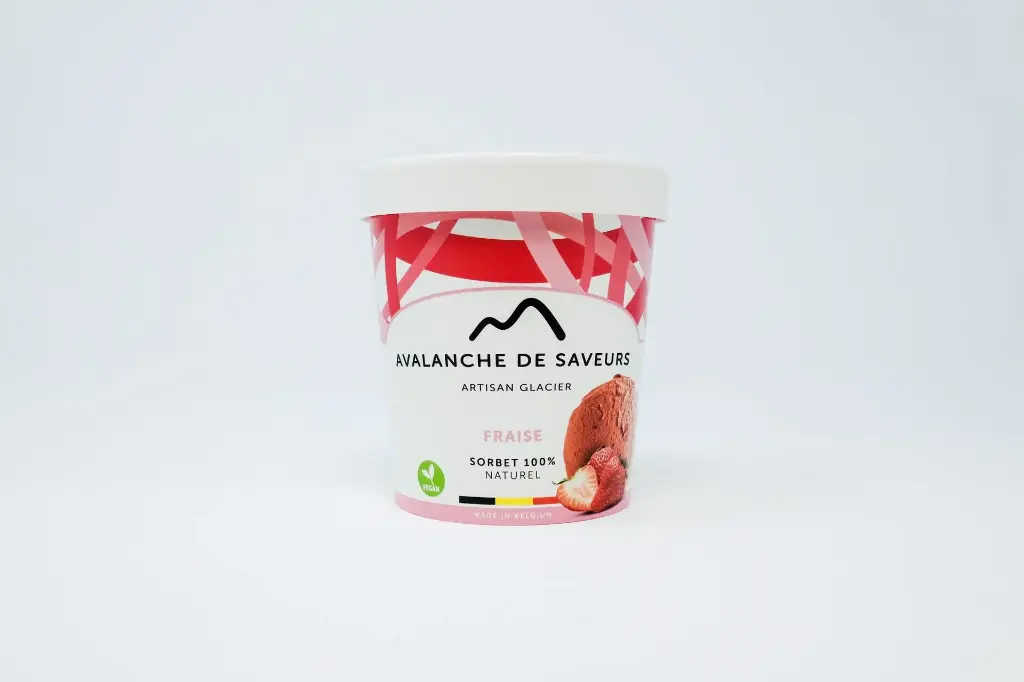 Sorbet Fraises du pays 473ml