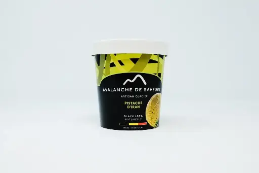 pot de glace pistache
