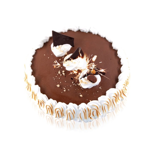 Gâteau Vanille de Tahiti et de
Madagascar & chocolat (6 personnes)